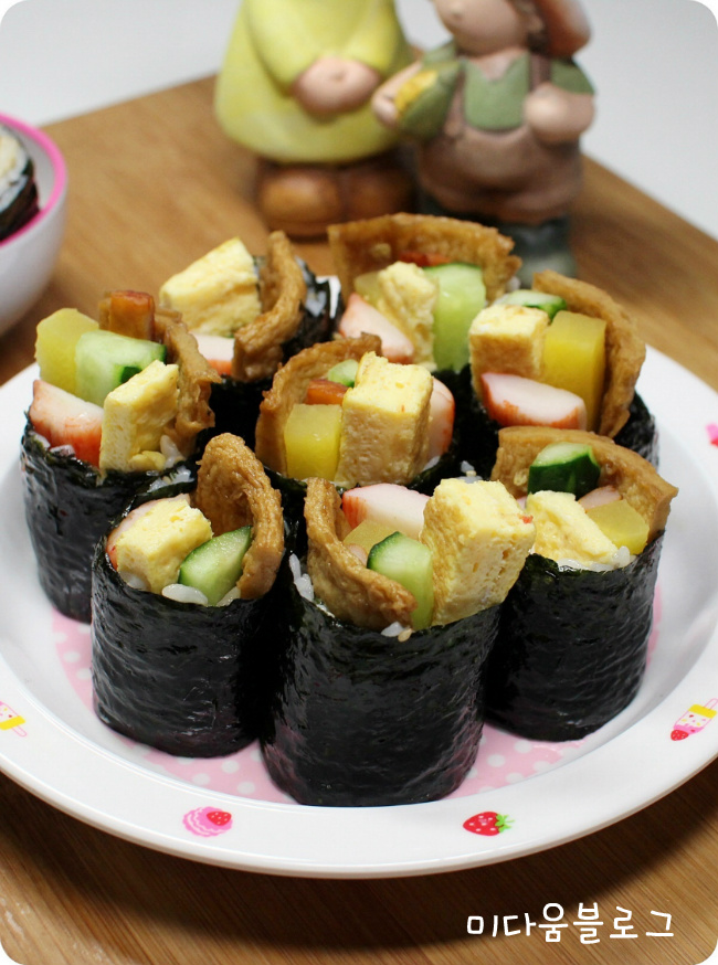 김밥꽁지 이미지