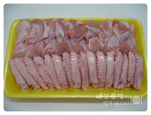 바베큐 치킨과 웨지감자