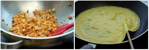 김치볶음밥 오믈렛