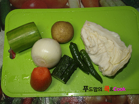 짜파게티로 만든 사천식 엄마표 자장면/자장면만드는법