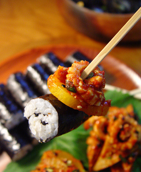 간단하게 만드는 홈메이드 충무김밥